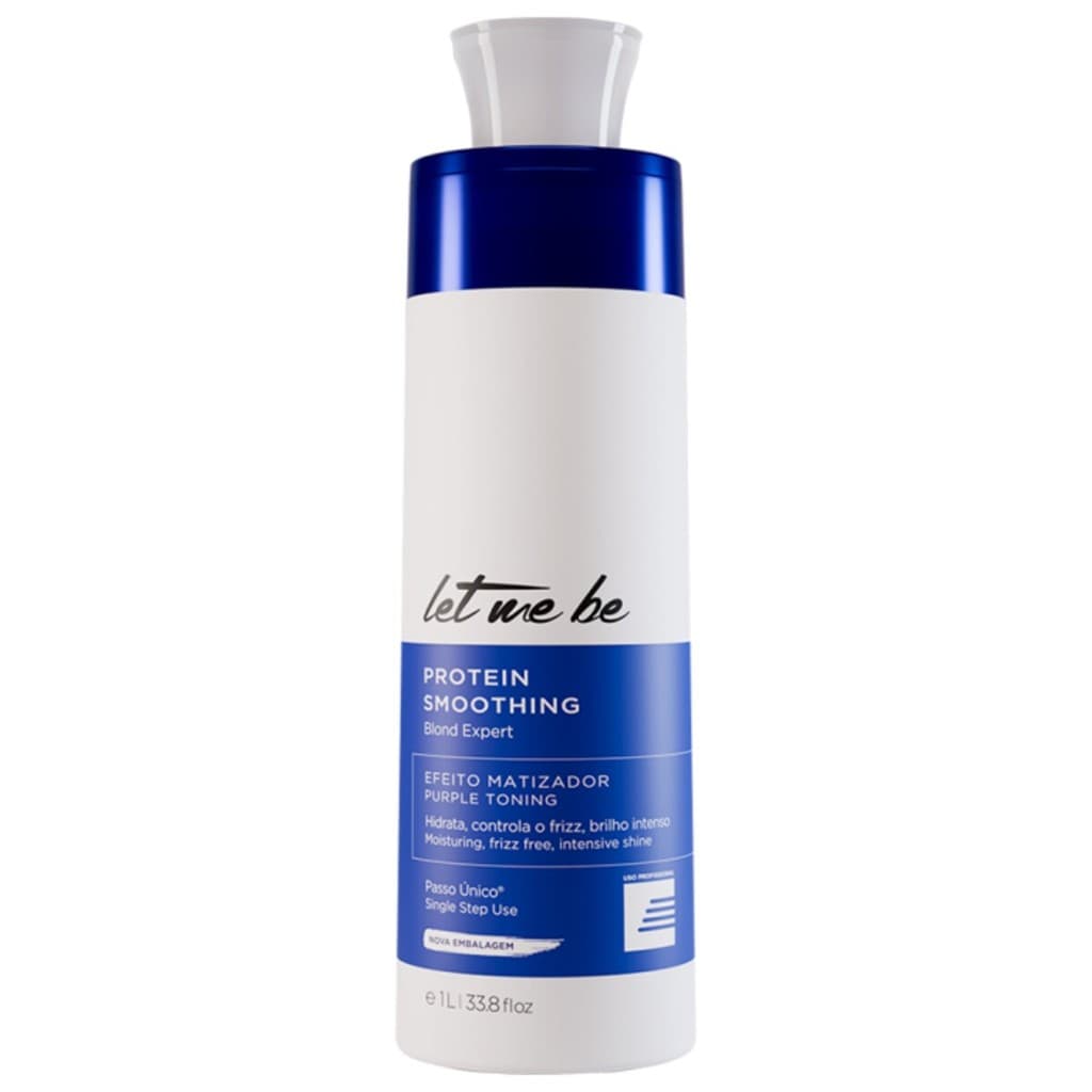 Escova Progressiva Blond Protein Smoothing let me be Passo Único 1L