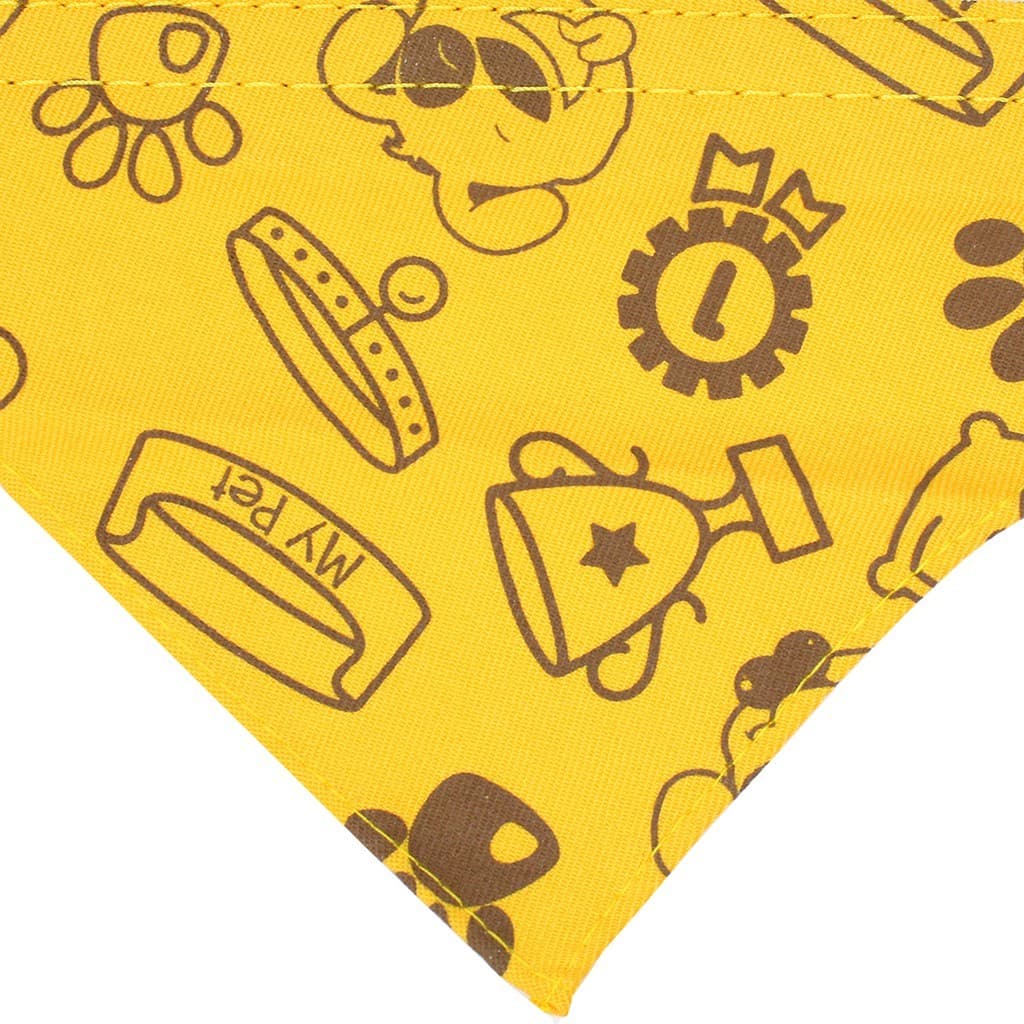 Coleira Com Fivela de Metal Para Regulagem Tipo Bandana