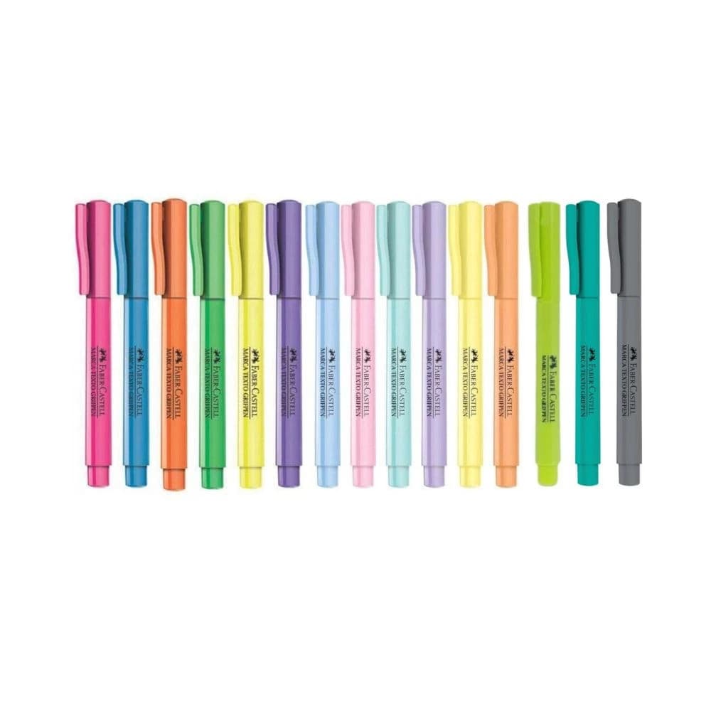 Marca texto Faber castell grifpen - unidade