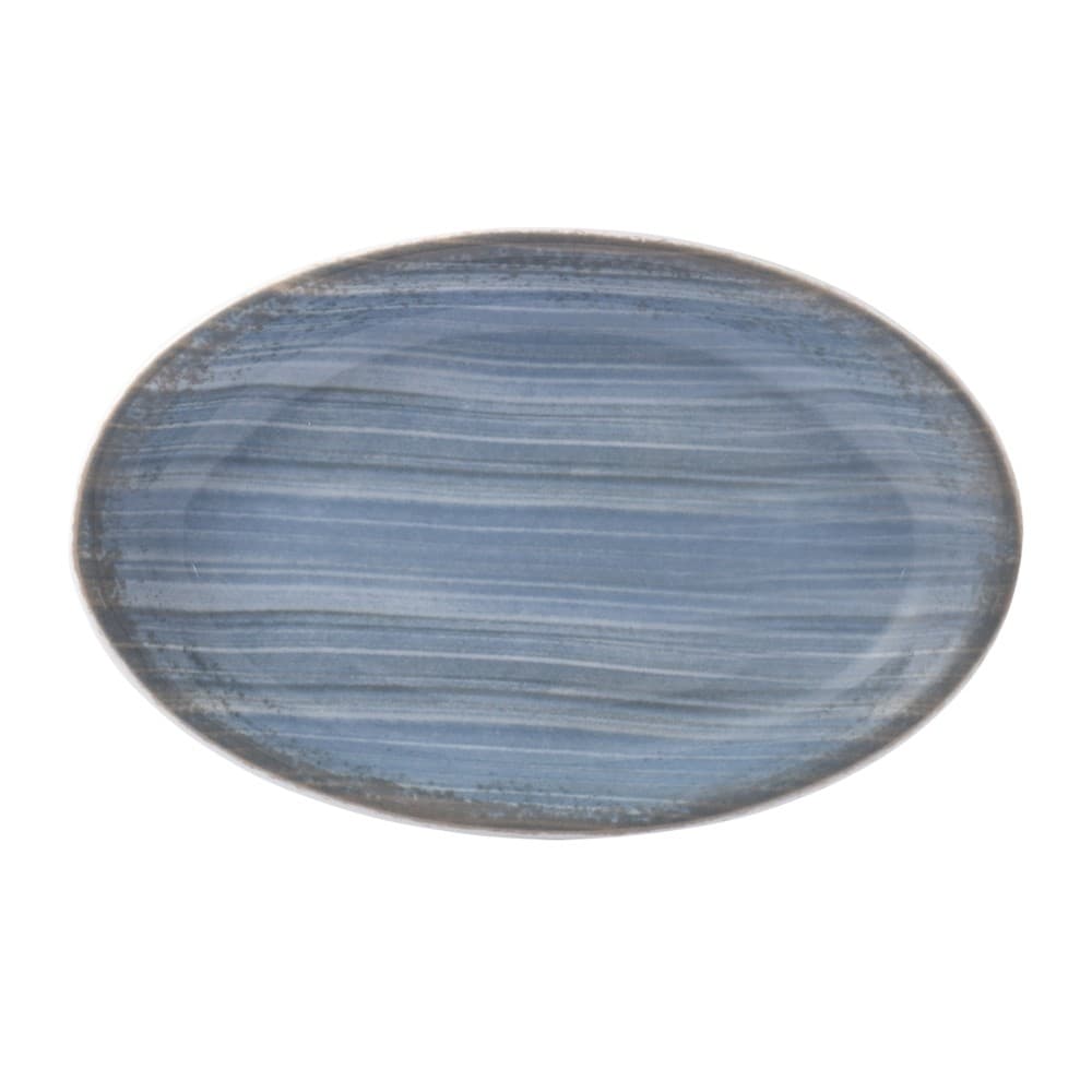 Travessa Rasa 21cm Porcelana Schmidt - Dec. Esfera Azul Celeste 2414