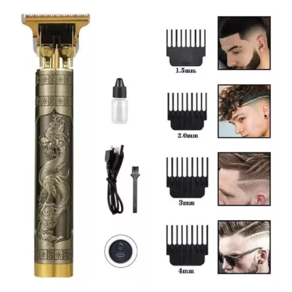 Máquina de cortar cabelo barbeiro profissional Elétrico