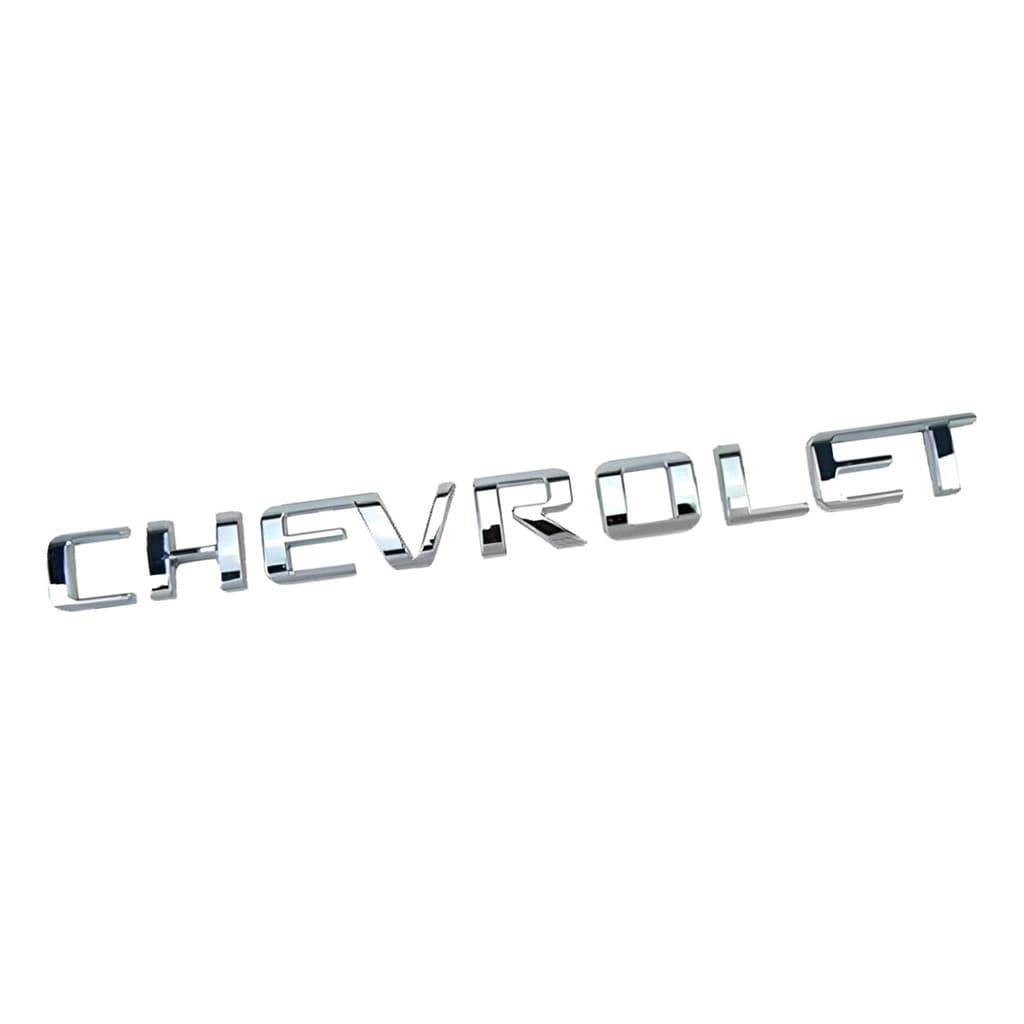 Emblema Letreiro Porta Malas Chevrolet Agile Todos Cromado
