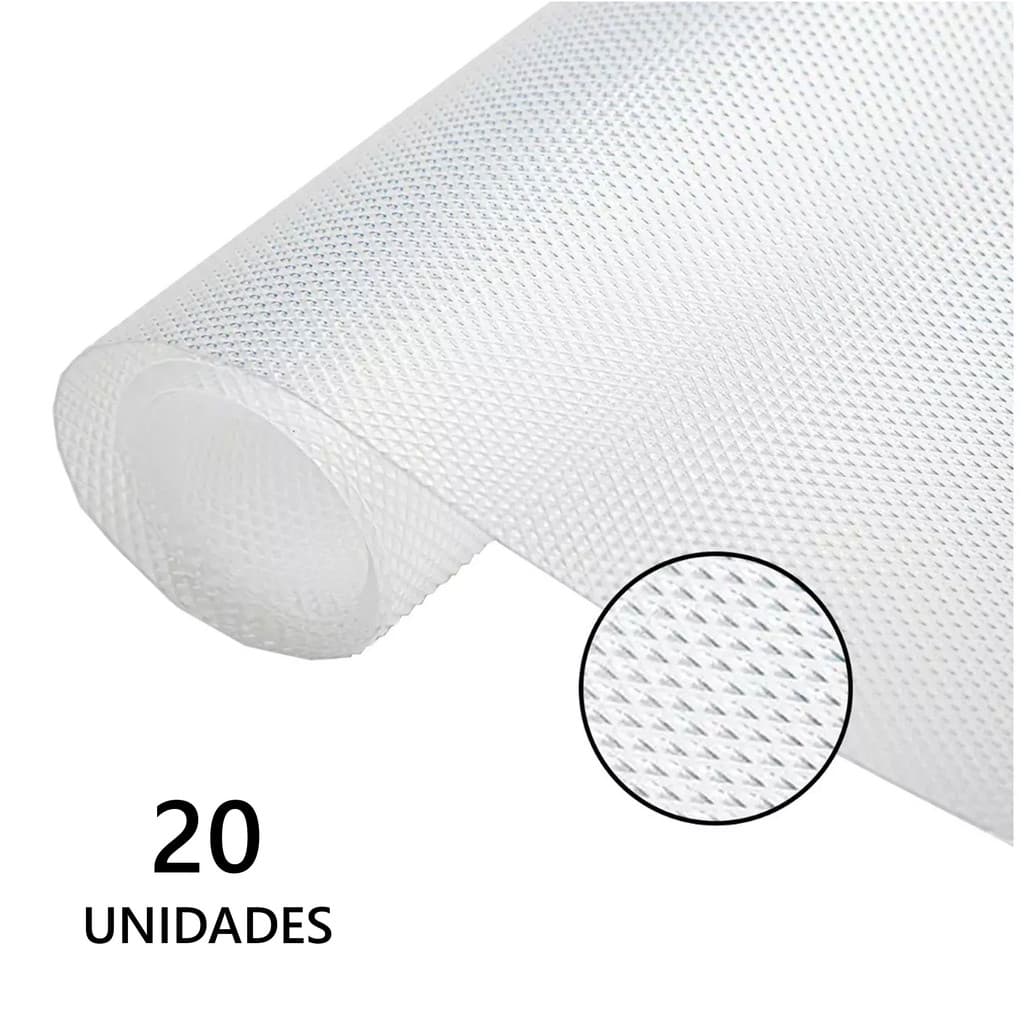 20 Forro Armário Gaveta Móveis e Prateleiras 150x30 Cm Antideslizante
