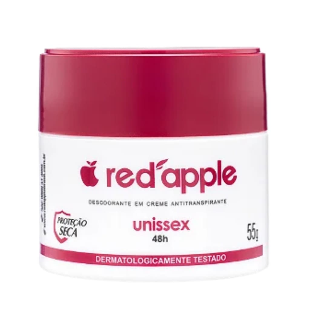Desodorante Creme Antitranspirante Red Apple 55g UNISSEX