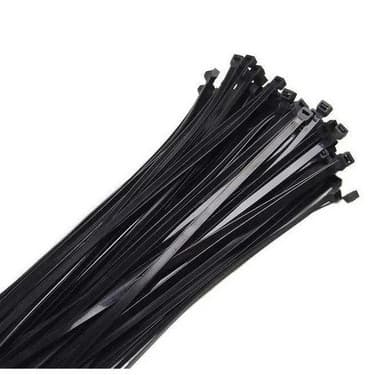 Plástica FitaCinta Abraçadeira Enforca Gato 25cm 100 Unid