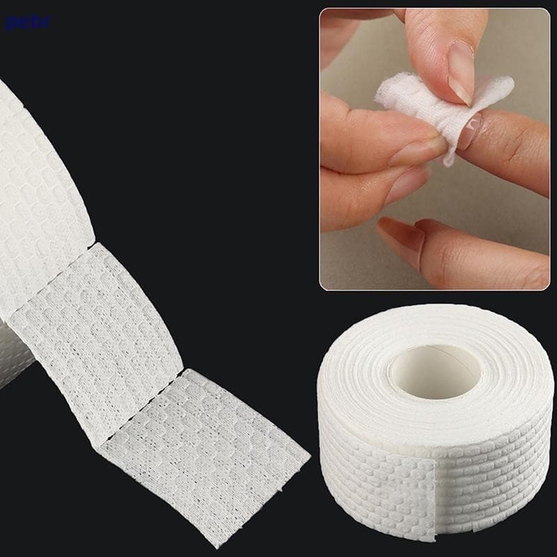 [pebr] 500/1000 Unidades Rolo Sem Fiapos Removedor De Esmalte Em Gel Para Arte Unhas Almofada De Algodão Limpeza De Cosm