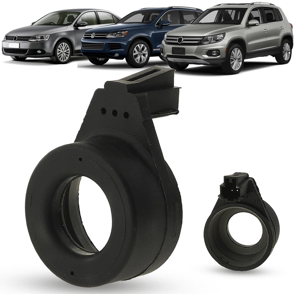 Antena Módulo Alarme Cilindro Trava Direção Grande Volkswagen Jetta 2006 a 2017 Tiguan 2009 a 2011 Touareg 2004 a 2011