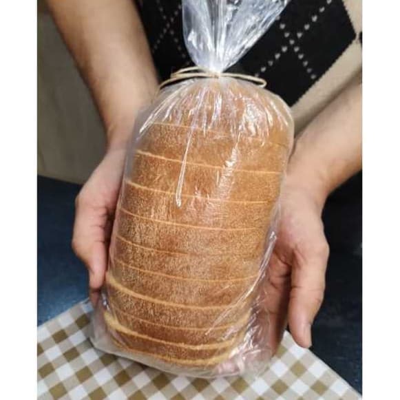 Embalagem Saco para Pão Caseiro Pão de Forma Transparente 22x45 100 und