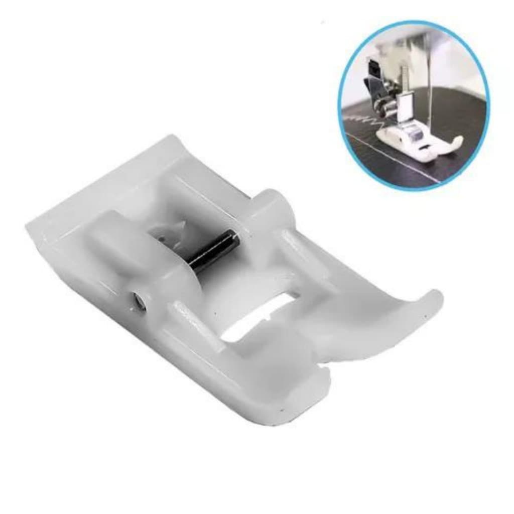 Calcador Sapata Sapatilha Zig Zag Deslizante Plastico Teflon Máquina Doméstica