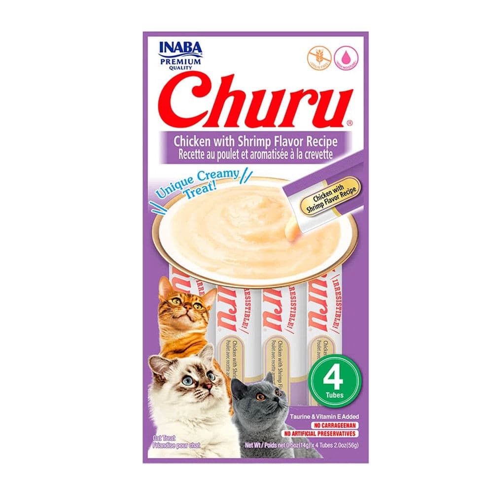 PETISCO CHURU GALINHA E CAMARÃO GATOS 56G