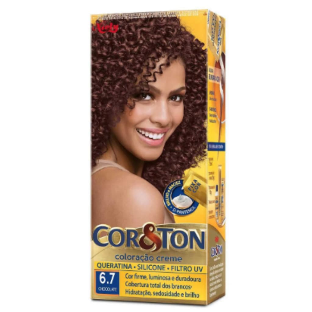 TINTA COR&TON MINI KIT 6.7 CHOCOLATE