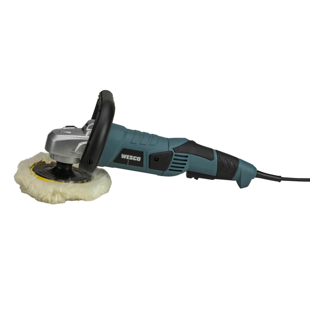 Politriz Elétrica 125mm 1.200W 127V Para Polimento Automotivo e Acabamentos Profissionais - Wesco