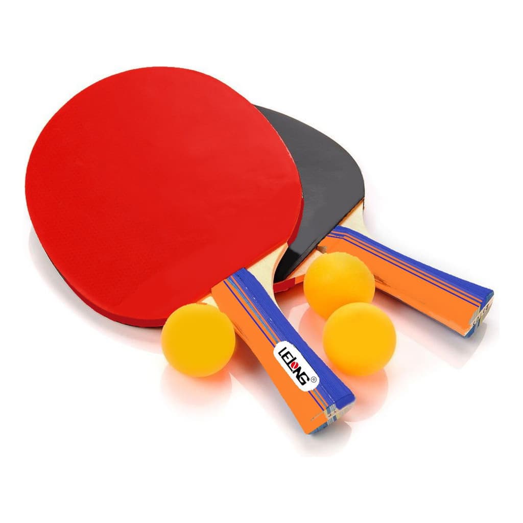 Kit Raquete Ping Pong Profissional Raquete Rede 3 Bolas Tênis Mesa Kit Ping Pong Oasis Esporte