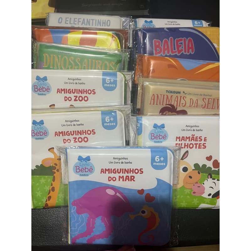 PROMOÇÃO Livros de Banho R 16,90 CADA Diversos Modelos - Escolha 1 ou mais