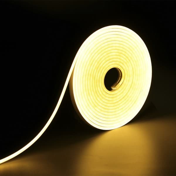 Fita de LED Neon Flex 8W 120 LEDS/m - 25 metros - 127V 3000K