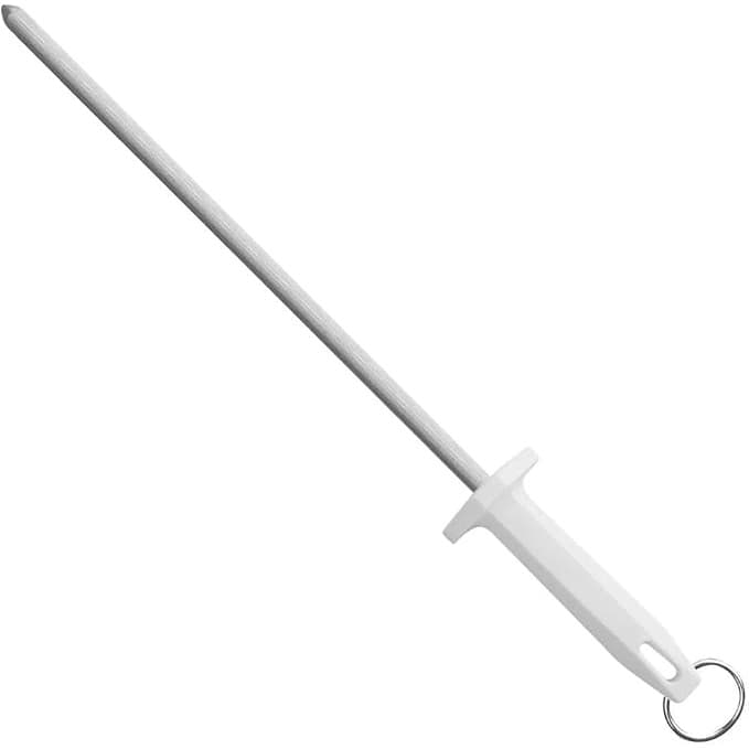 Amolador Chaira Estriada Afiar Facas Profissional 12" Polegadas