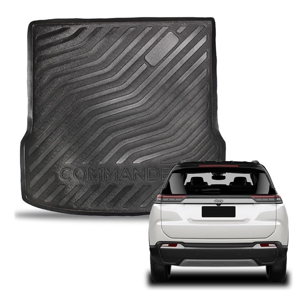 Tapete Bandeja Protetor Porta-Malas Jeep Commander 2022-2023 - PEAD