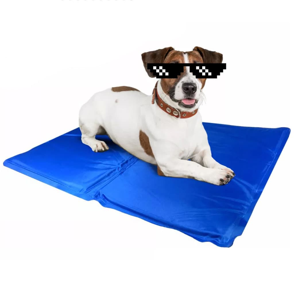 Tapete Gelado Refrescante Pet Cachorro Gato Cao Colchonete Confortavel Marcio Verao Animais Estimaçao Calor Dia Quente