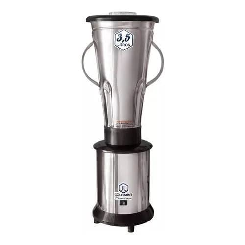 Liquidificador Industrial Baixa Rotação 3,5 Litros Inox JL Colombo Massas Açai Bolos Oferta
