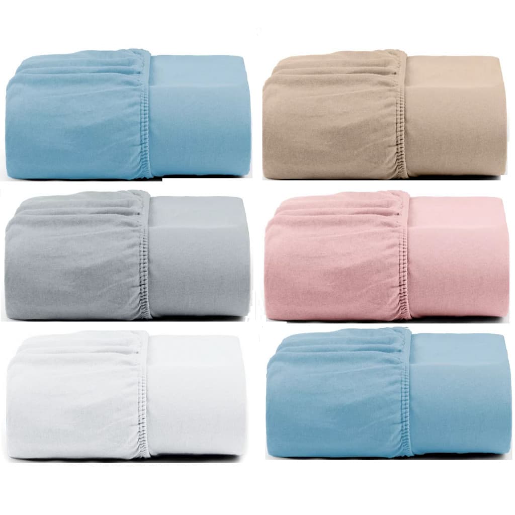 Kit 5 Lençol Avulso Cama Box Casal King Com Elástico 100% Poliéster Cores Sortidas