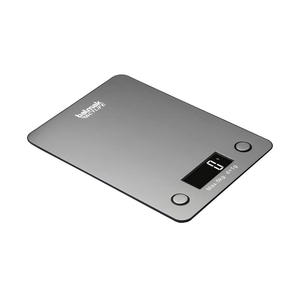 BALAÇA DIGITAL PARA COZINHA BALMAK EM INOX SUPERINOX-5 CAPACIDADE 5KG