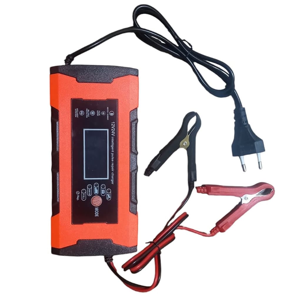 Fonte Carregador De Bateria Veicular 12v 24v Bivolt