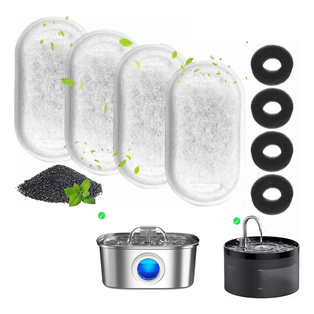 Filtro Para Bebedouro Gato Newpet Healthy Cat - 4 Unidades