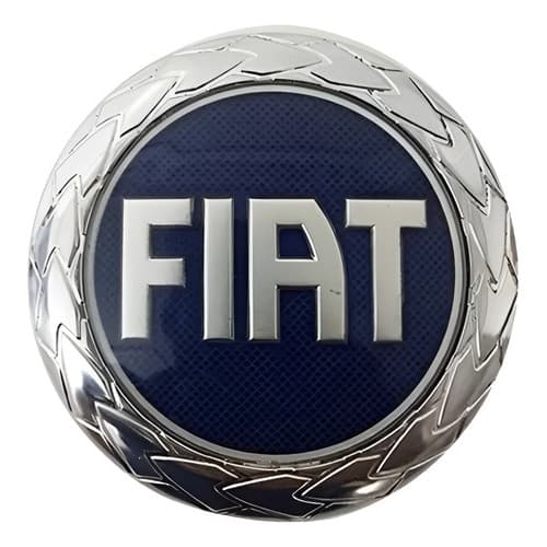 Emblema Azul Porta Mala Fiat Palio 2004 2005 2006 2007 7,5cm