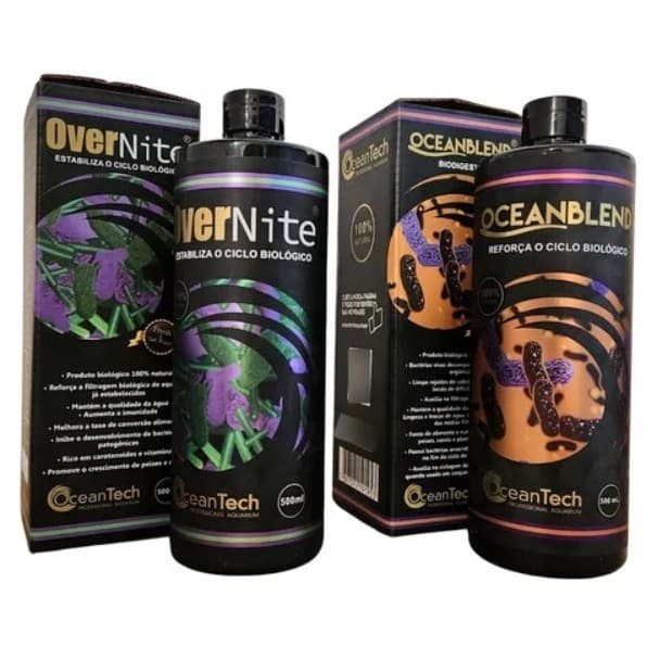 Kit Ciclagem Ocean Blend + Over Nite da Ocean Tech - 500ml
