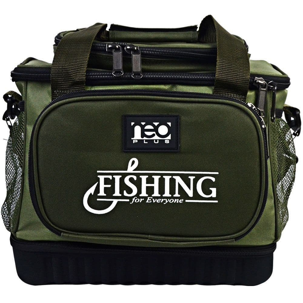Bolsa de Pesca Fishing Bag Neo Plus Cor Verde c/ Alça Ajustável