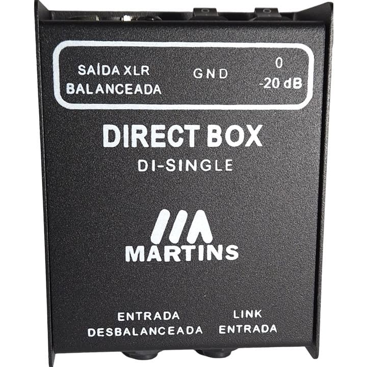 Direct Box Passiva Martins DI-S Mono - 4,5cm 115g