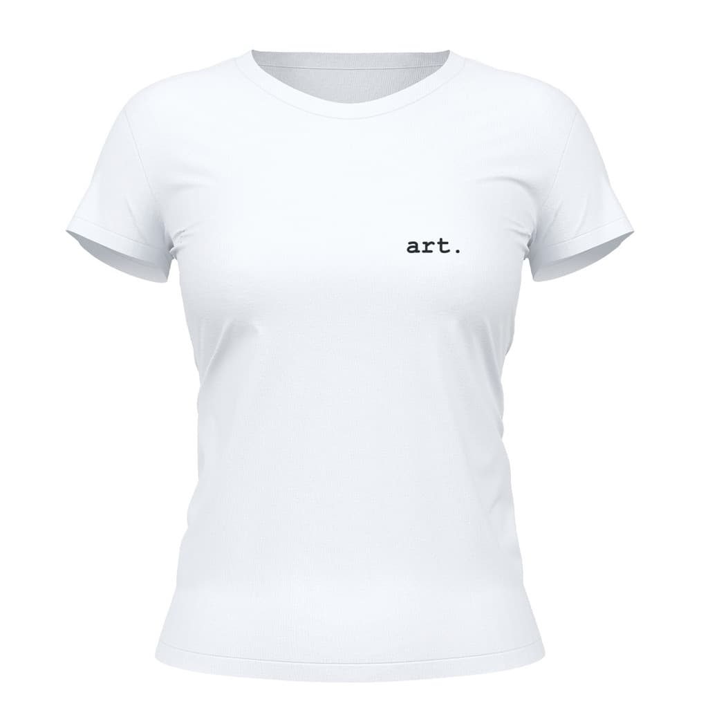 Camiseta Cristã Feminina - Art. | Branca
