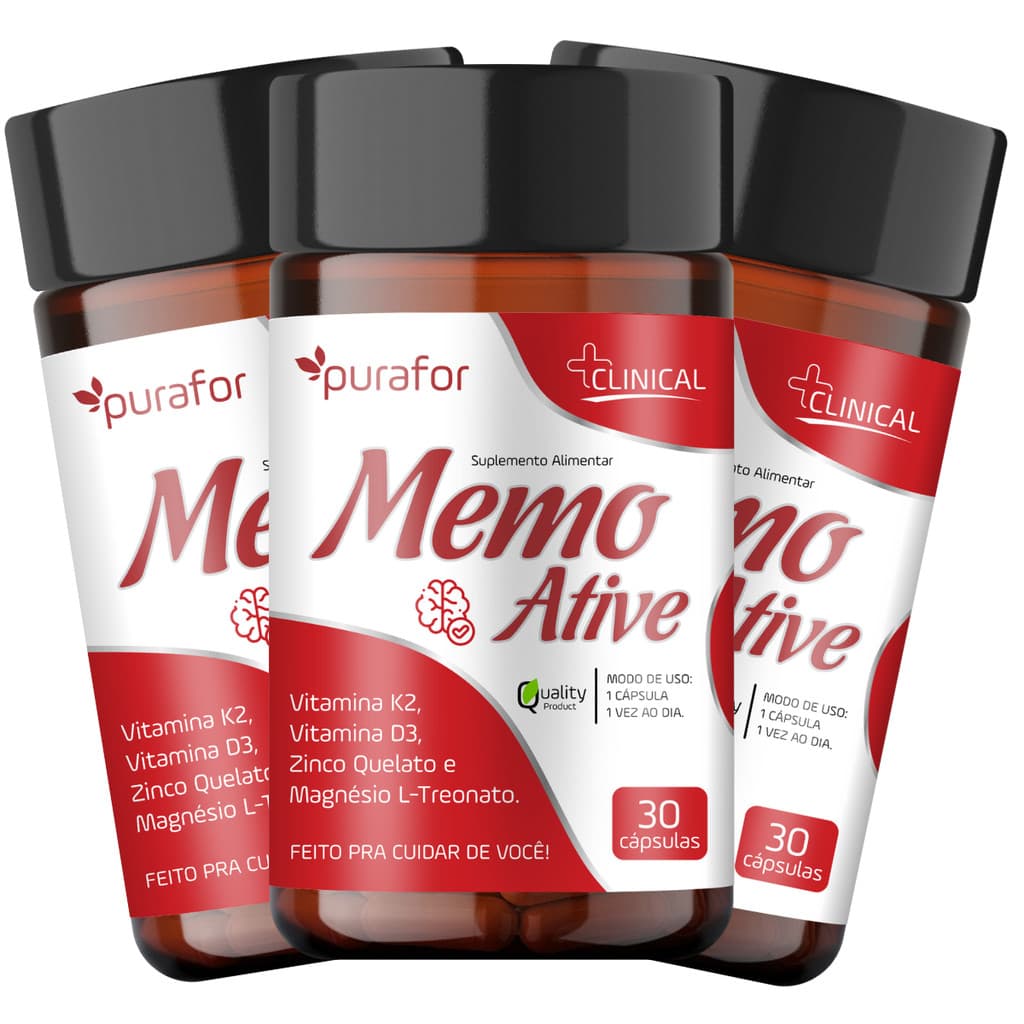 MEMO ATIVE 30CAPS - PURAFOR