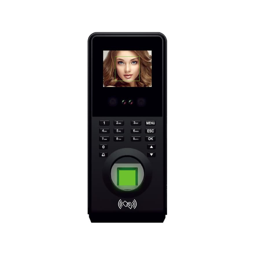 Relógio de Ponto Digital LCD Facial Biometria RE1034 Knup