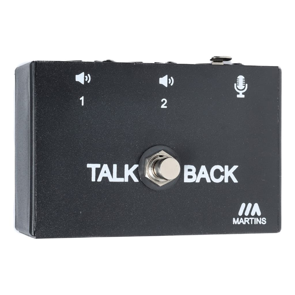 Pedal Talkback - Com Botão Com Trava. (TB-CT-01) Talkback