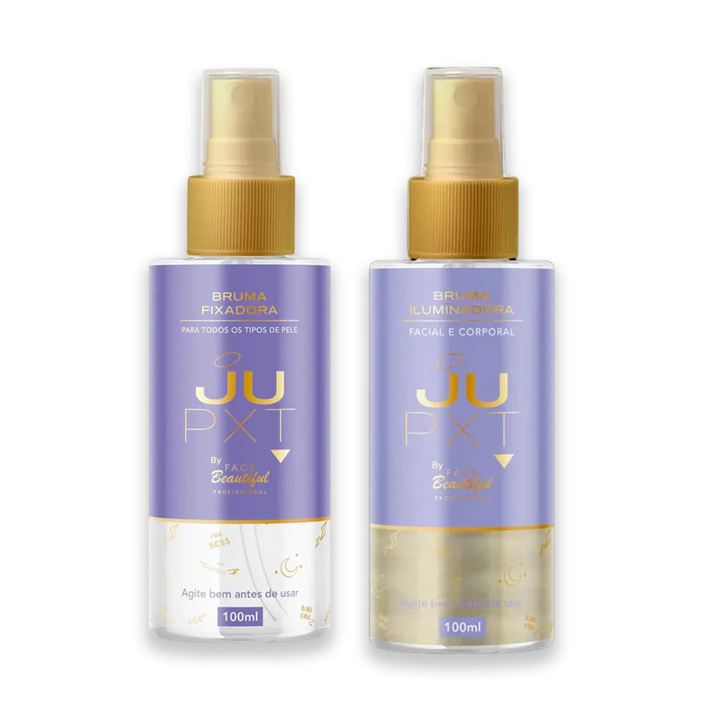 Kit Bruma Fixadora e Bruma Iluminadora JUPXT by Face Beautiful 100ml