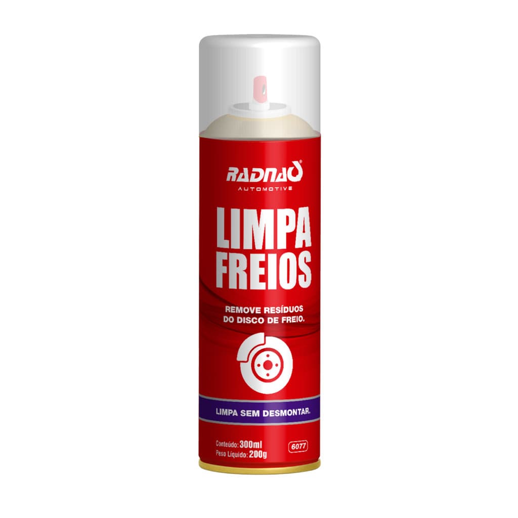 RADNAQ - LIMPA FREIOS SPRAY - 300ML/200G