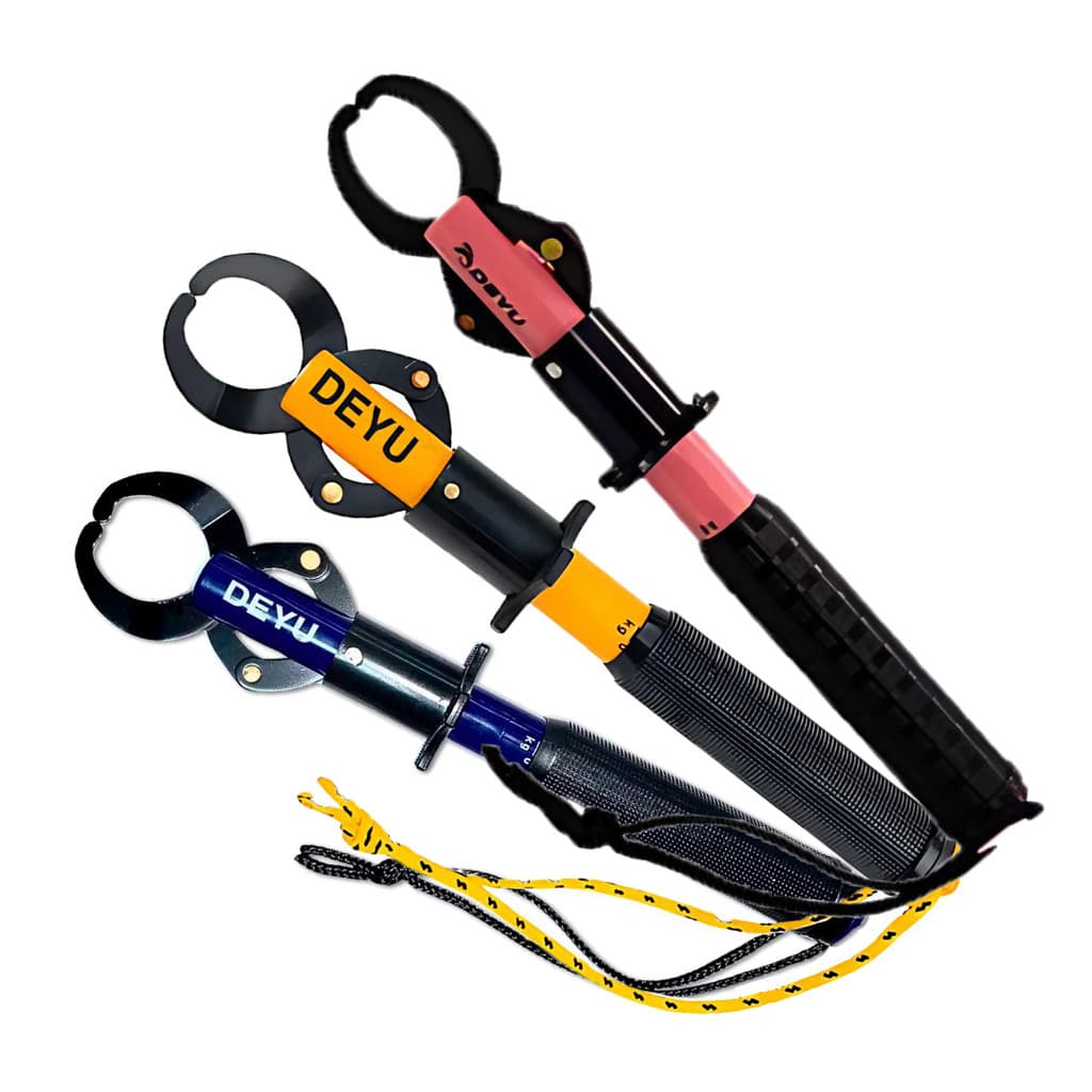 Alicate Pega Peixe DY-01 Com Balança 29,5cm Até 21Kg Plástico ABS Pinça Alumínio