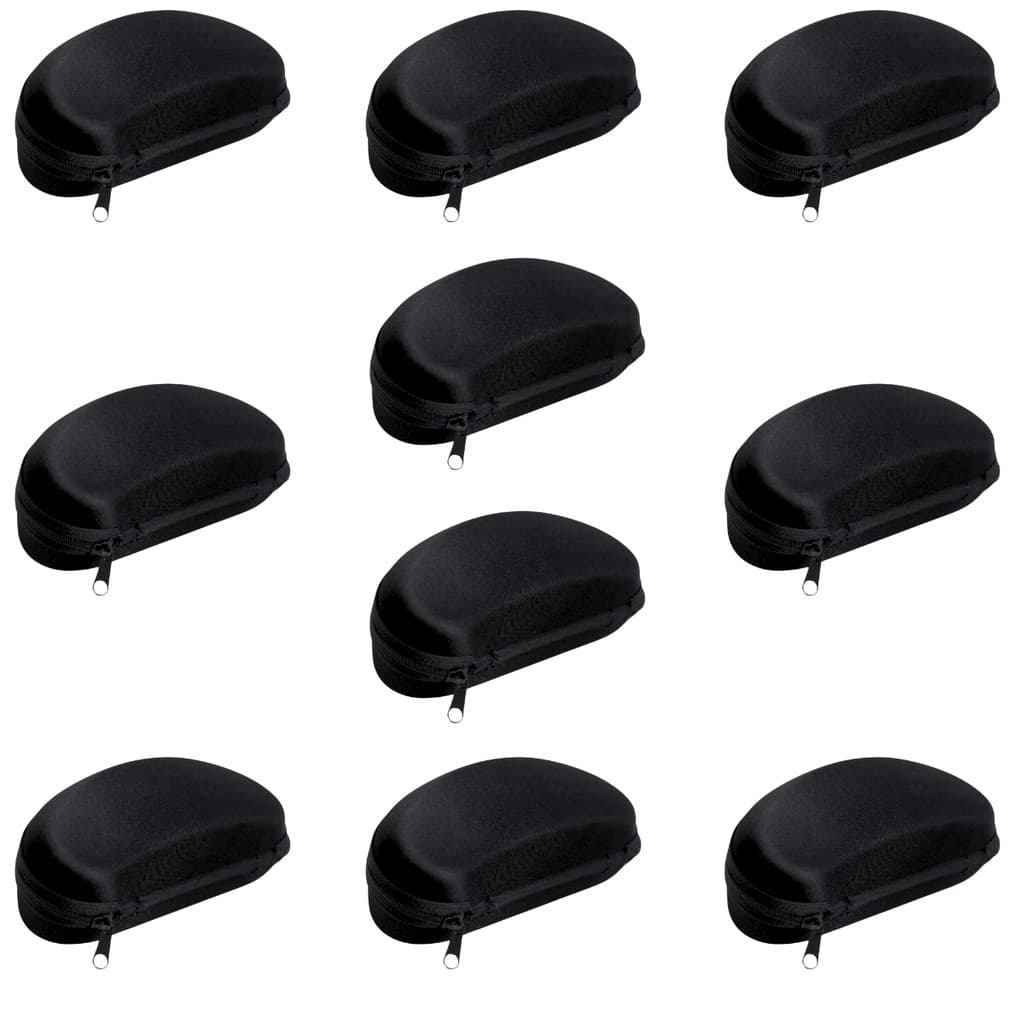 Kit 10 Porta Oculos Estojo Capinha Para Óculos De Sol Zíper