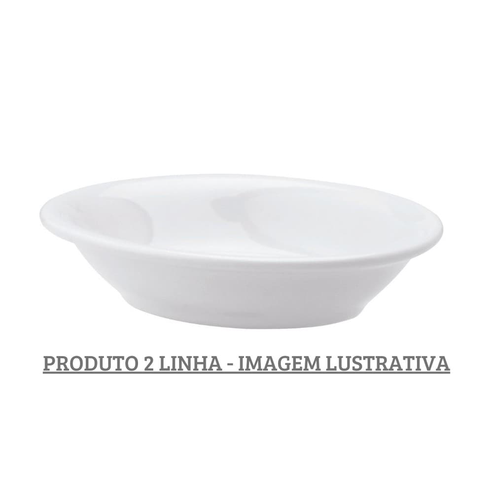 Travessa Funda Oval 23cm Porcelana Schmidt - Mod. Convencional 2° LINHA