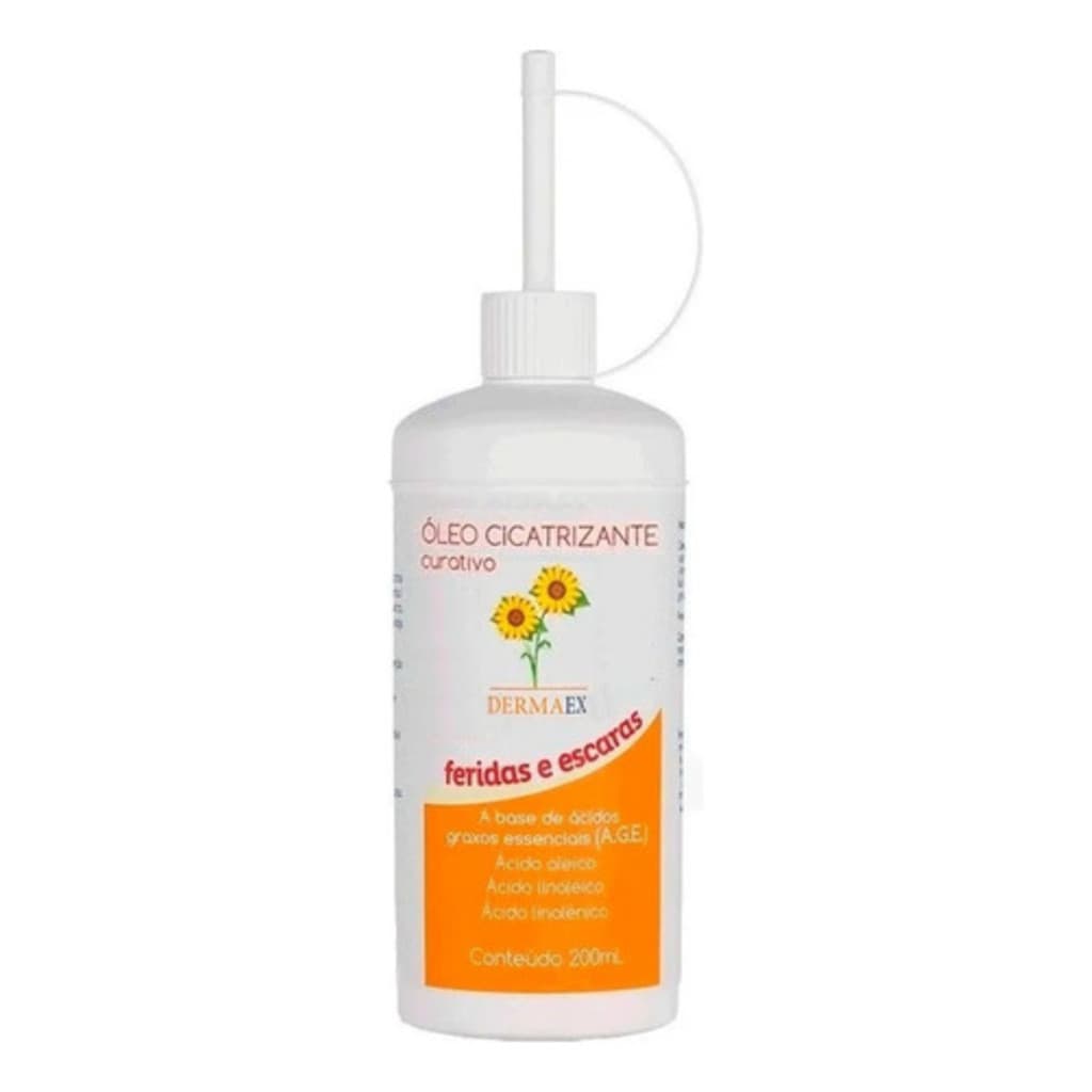 Dermaex Age 200ml Oleo De Girassol Escaras Assaduras Feridas