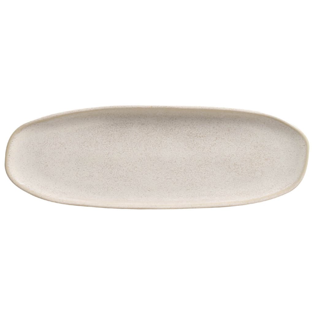 Travessa Oval Rasa 36cm Orgânico Latte - Porto Brasil