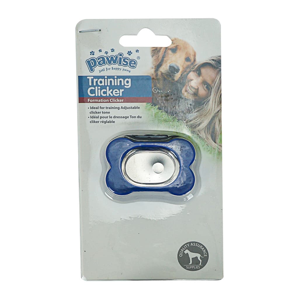 Clicker de Adestramento Pawise para Cachorros – Treinamento Positivo e Reforço de Comportamentos