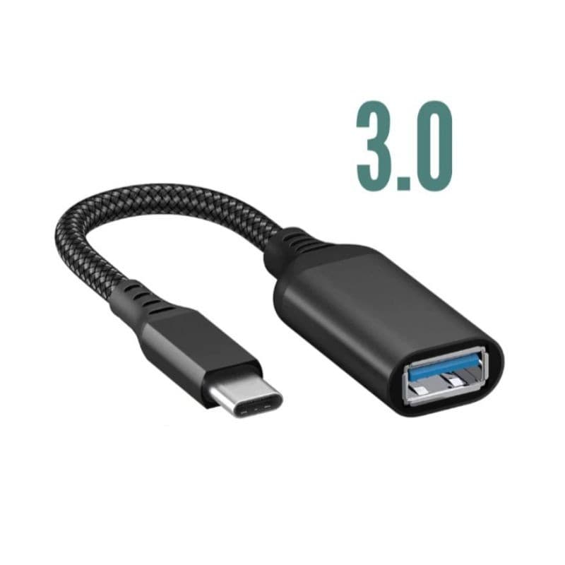 Cabo Otg Tipo C Adaptador Type C Pendrive Usb Fêmea Celular Smatphones