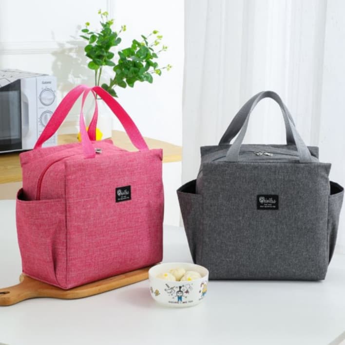 Bolsa Térmica Para Almoço Grande Capacidade Para Marmita Portátil Duravel Com Alça Duplas