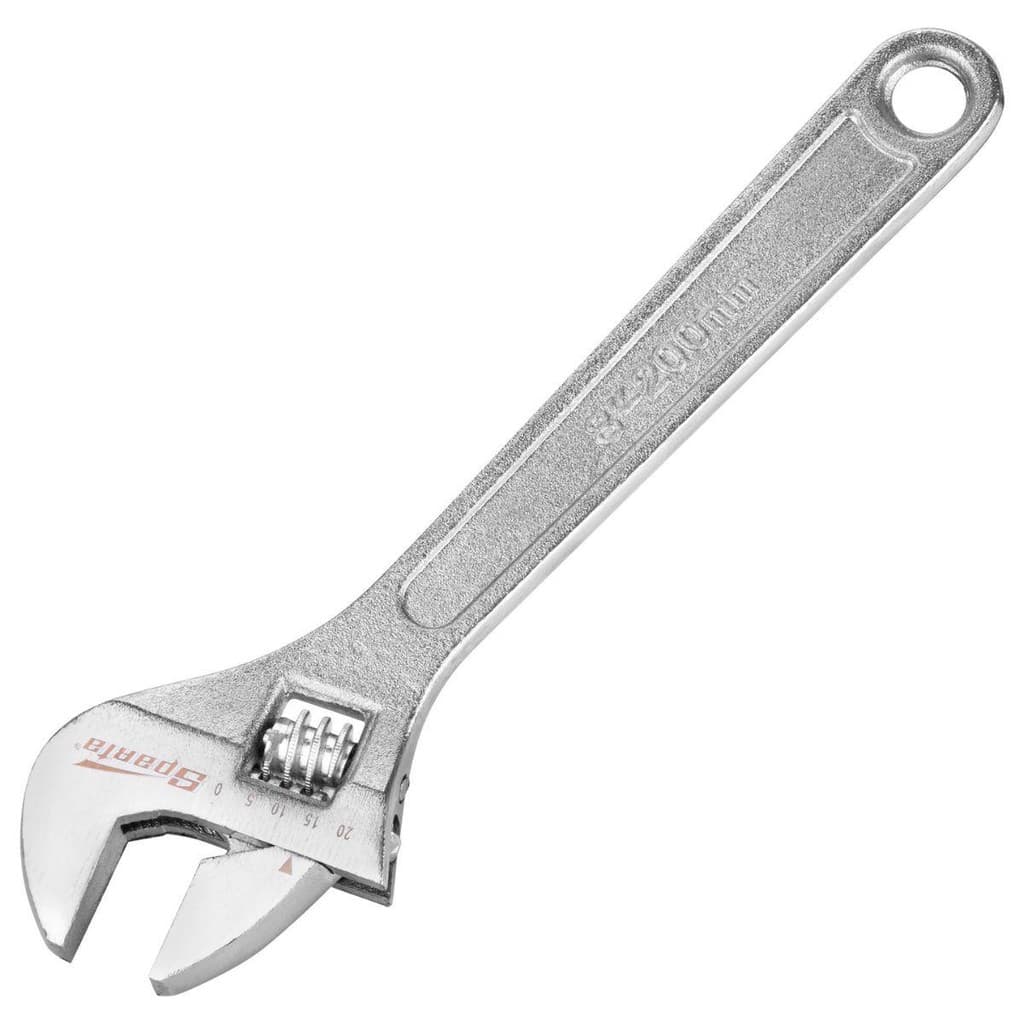 Chave Inglesa Ajustável Cromada 8'' 1552555 Sparta