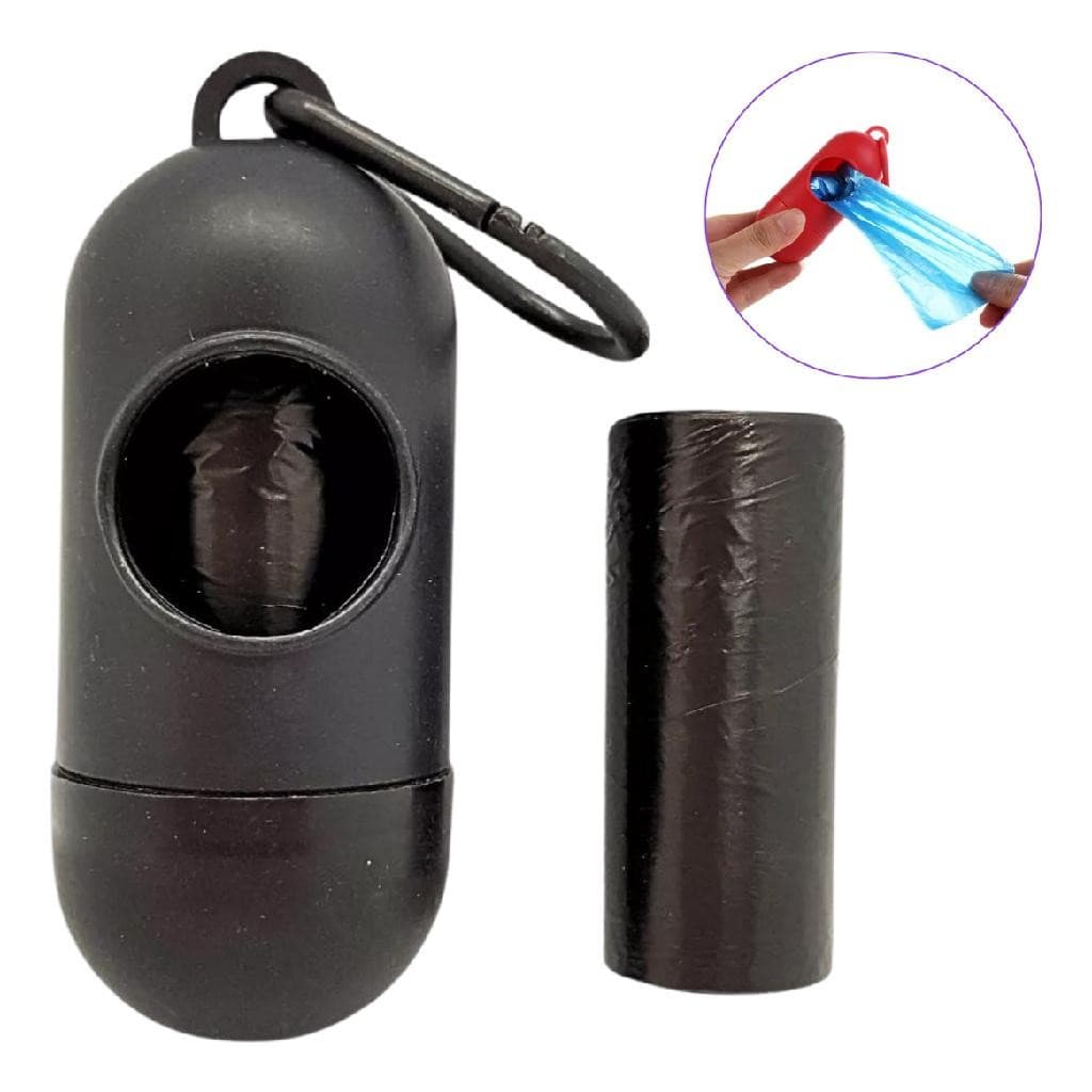 Kit Suporte + Refil Cata Caca Saquinhos Higiênicos Cachorro