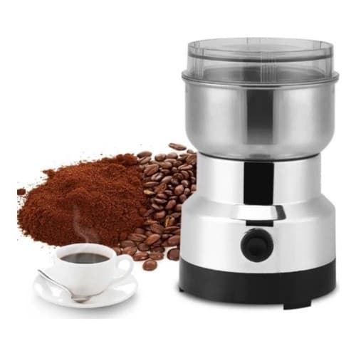 [Novidade]Moedor de Grãos de Café Elétrico em Inox 110V