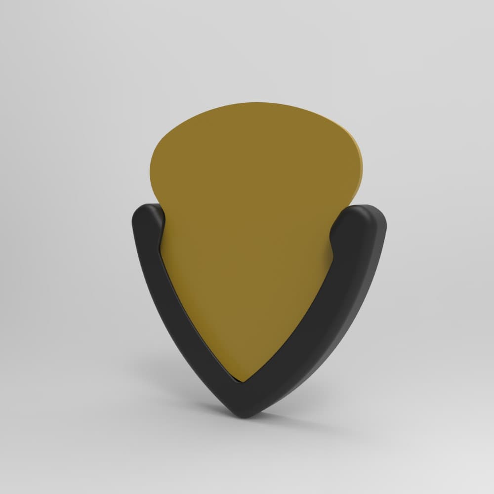 Suporte Porta Palhetas BASICA MINIMAL Violao Guitarra Instrumentos Musicais e acessorios