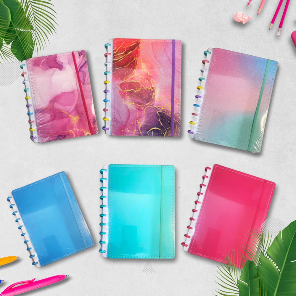 Caderno Inteligente 10 discos C/ 87 folhas